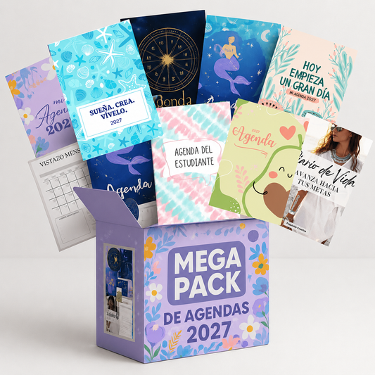 Pack Completo Agendas 2027 + Regalos